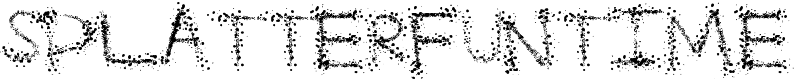 SplatterFuntime Font