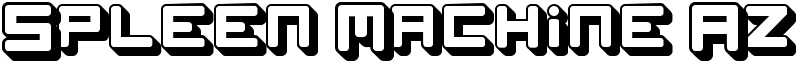 Spleen Machine Az Font