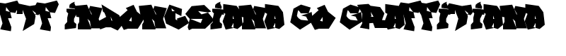 FTF Indonesiana Go Graffitiana Font