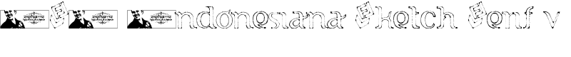 FTF Indonesiana Sketch Serif v. Font