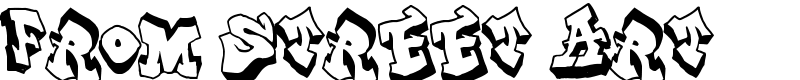 From Street Art Font