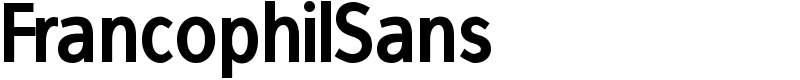 FrancophilSans Font