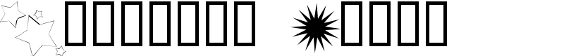 Freaking Stars Font