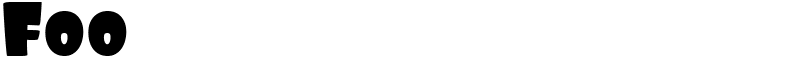 Foo Font