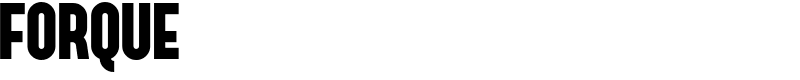 FORQUE Font