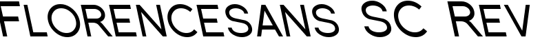 Florencesans SC Rev Font