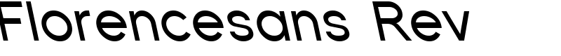 Florencesans Rev Font