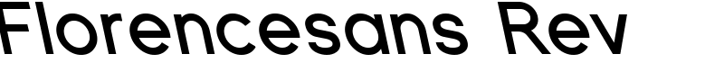 Florencesans Rev Font