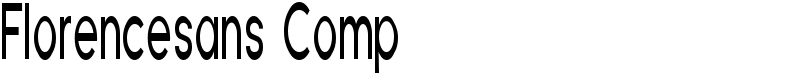 Florencesans Comp Font