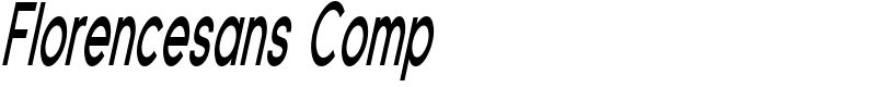 Florencesans Comp Font