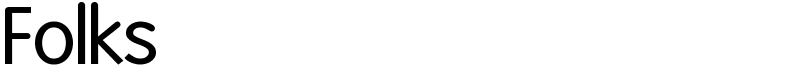 Folks Font