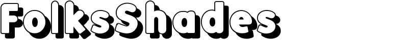 FolksShades Font