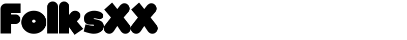 FolksXX Font