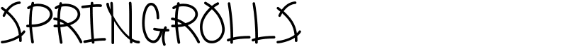 SpringRolls Font