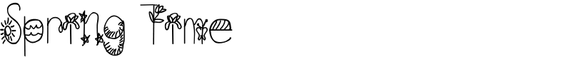 Spring Time Font