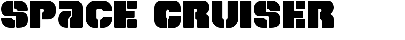 Space Cruiser Font