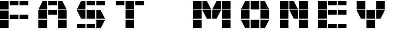 Fast Money Font