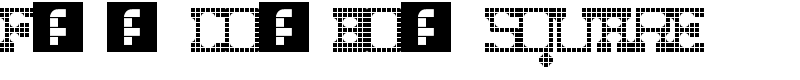 Fat Cowboy SQUARE Font