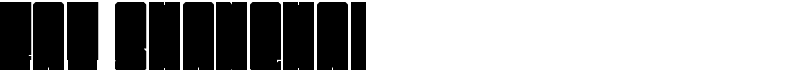 Fat Shanghai Font
