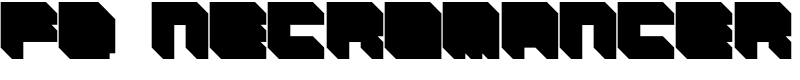 FD Necromancer Font