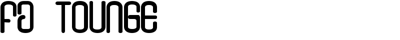 FD Tounge Font