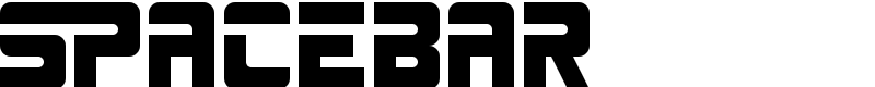 SPACEBAR Font