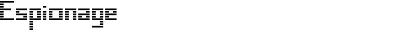 Espionage Font