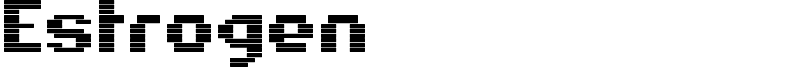 Estrogen Font