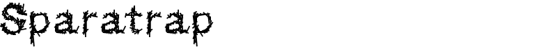 Sparatrap Font