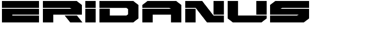 Eridanus Font