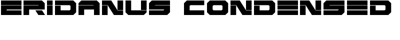 Eridanus Condensed Font