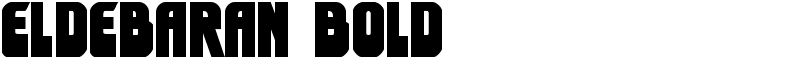 Eldebaran Bold Font