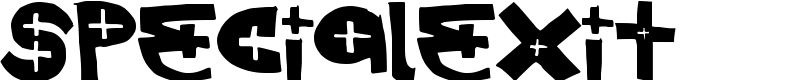 SpecialExit Font