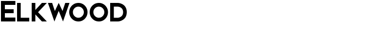 Elkwood Font