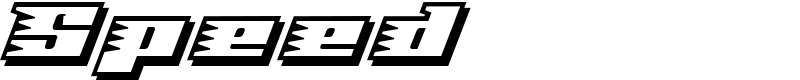 Speed Font