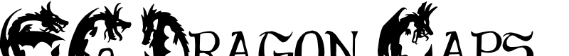 EG Dragon Caps  Font