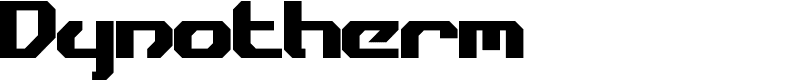 Dynotherm Font