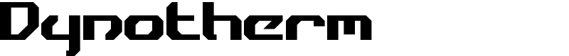 Dynotherm Font
