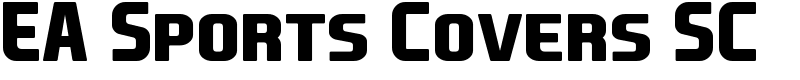 EA Sports Covers SC Font