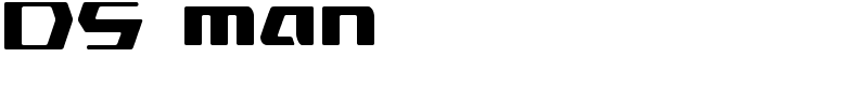 DS man Font