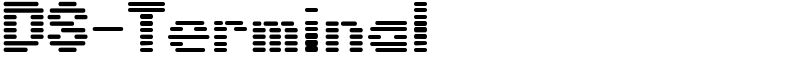 DS-Terminal Font