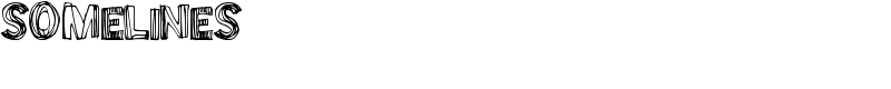 SomeLines Font