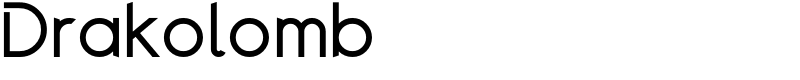 Drakolomb Font