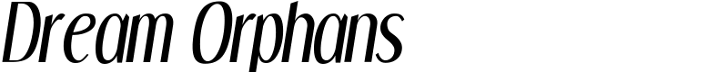 Dream Orphans Font