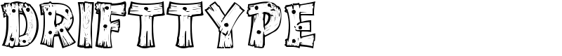 DriftType Font