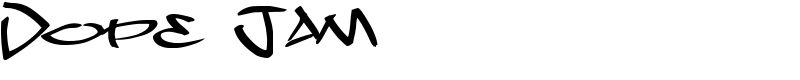 Dope Jam Font