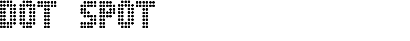 Dot Spot Font