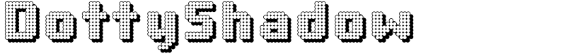DottyShadow Font