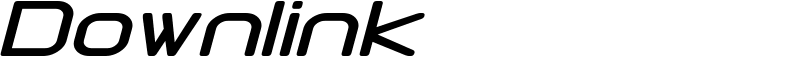 Downlink Font