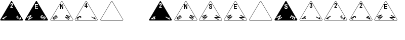 DPoly Four-Sider Font
